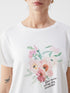 LC Waikiki Crew Neck Printed Combed Cotton Women's T-Shirt